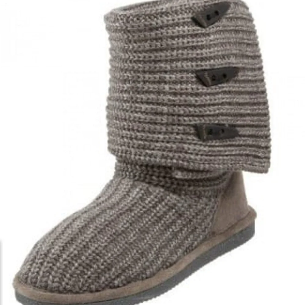 Women’s BearPaw Sweater Knit boots sz 7 - Picture 3 of 6